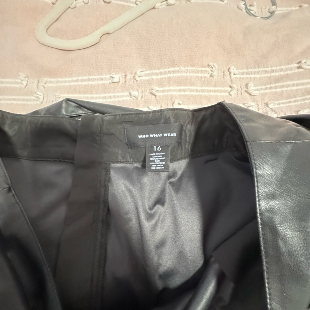 Who What Wear Sleek Black Jacket